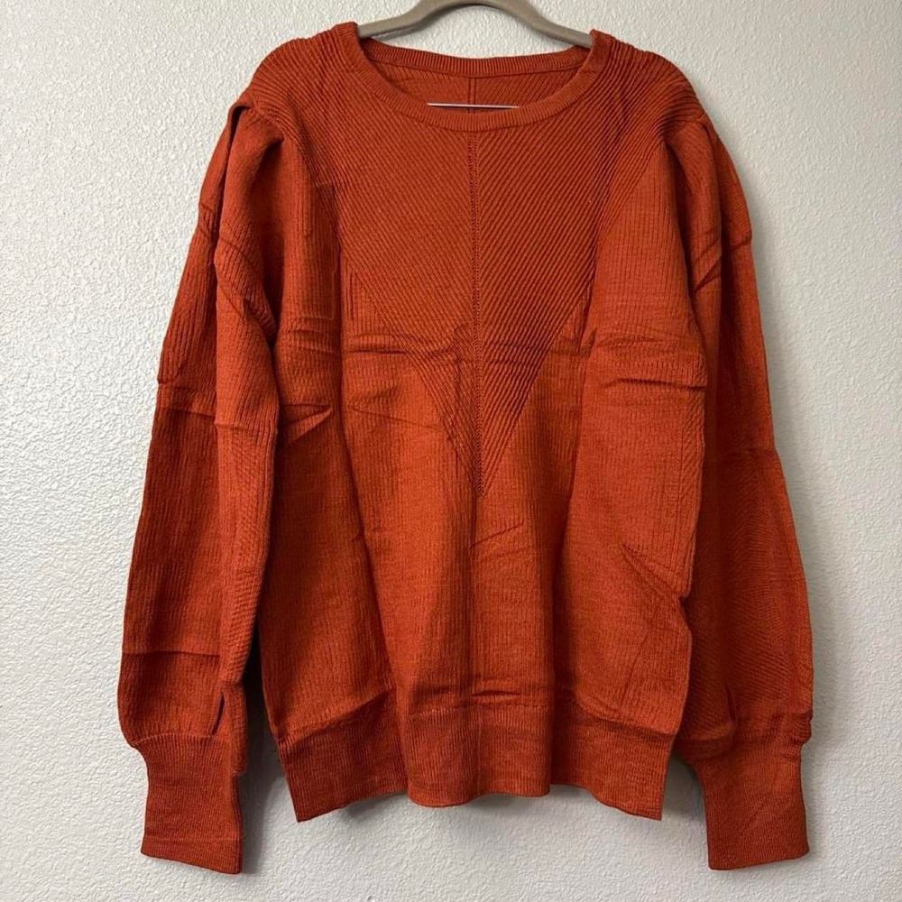 Women's Sweater Trendy 2026 Long Sleeve Shirt  Knit Pullover Sweater